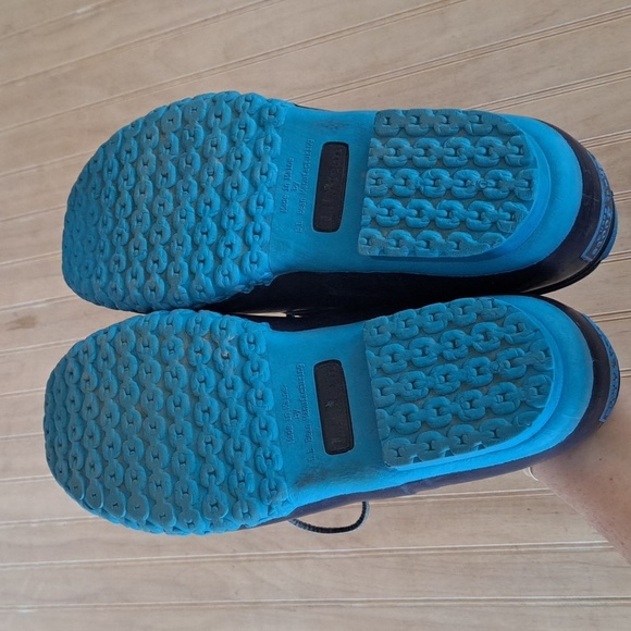 L.L. Bean 'Bean Boots' Low Leather Laced Rubber Mocs Duck Durable Qus Rain Boots - Picture 5 of 9